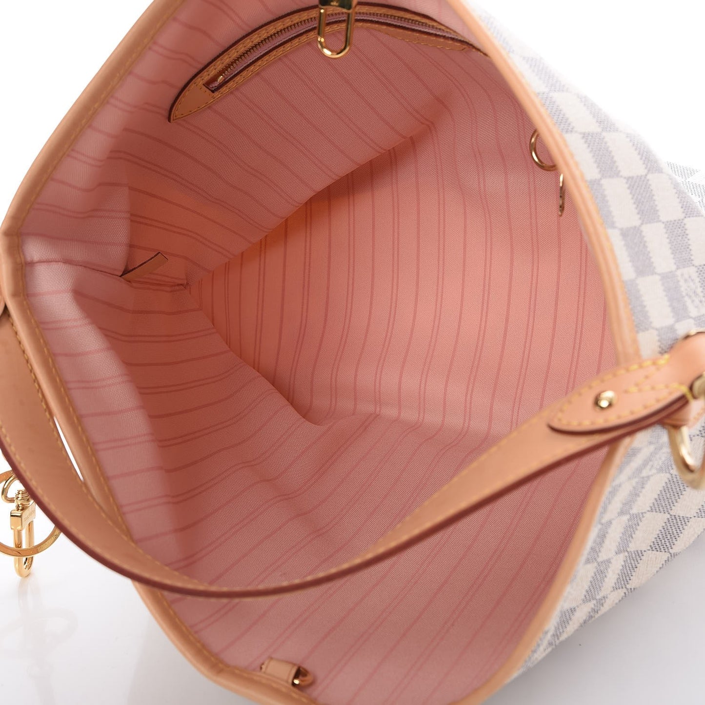 Damier Azur Delightful PM Rose Ballerine