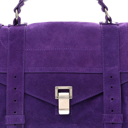 Proenza Schouler Suede Medium PS1 Satchel Amethyst 9 of 14