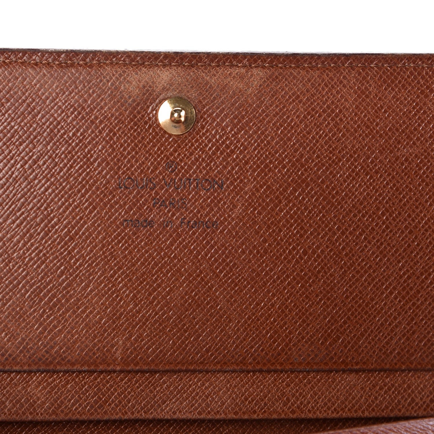 Louis Vuitton Monogram Porte-Monnaie Tresor Wallet 6 of 10