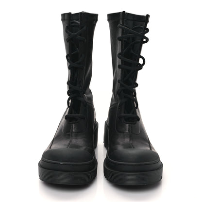 Christian Dior Nappa Stretch Dior Arcade Boots 37.5 Black 2 of 10