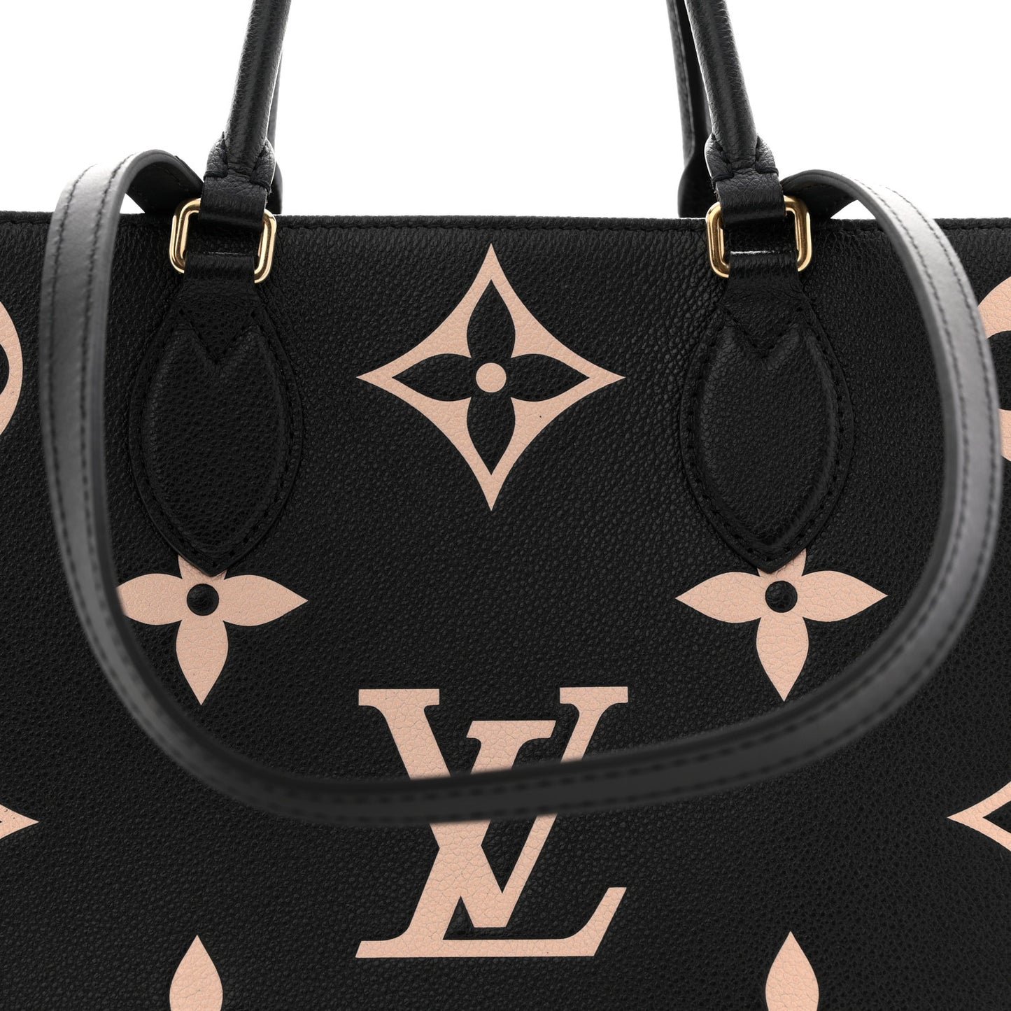 Empreinte Monogram Giant Onthego MM Black Beige