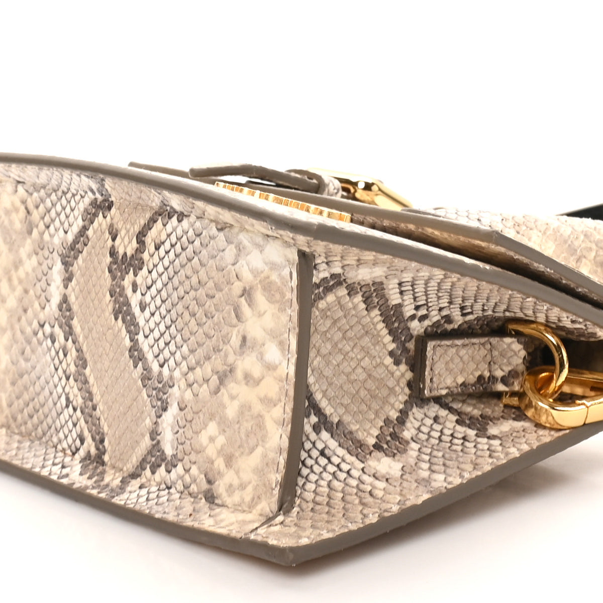 Snakeskin Le Chiquito Boucle Moyen Beige