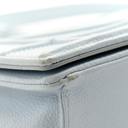 Christian Dior Grained Calfskin Medium Diorama Flap Bag Light blue 11 of 13