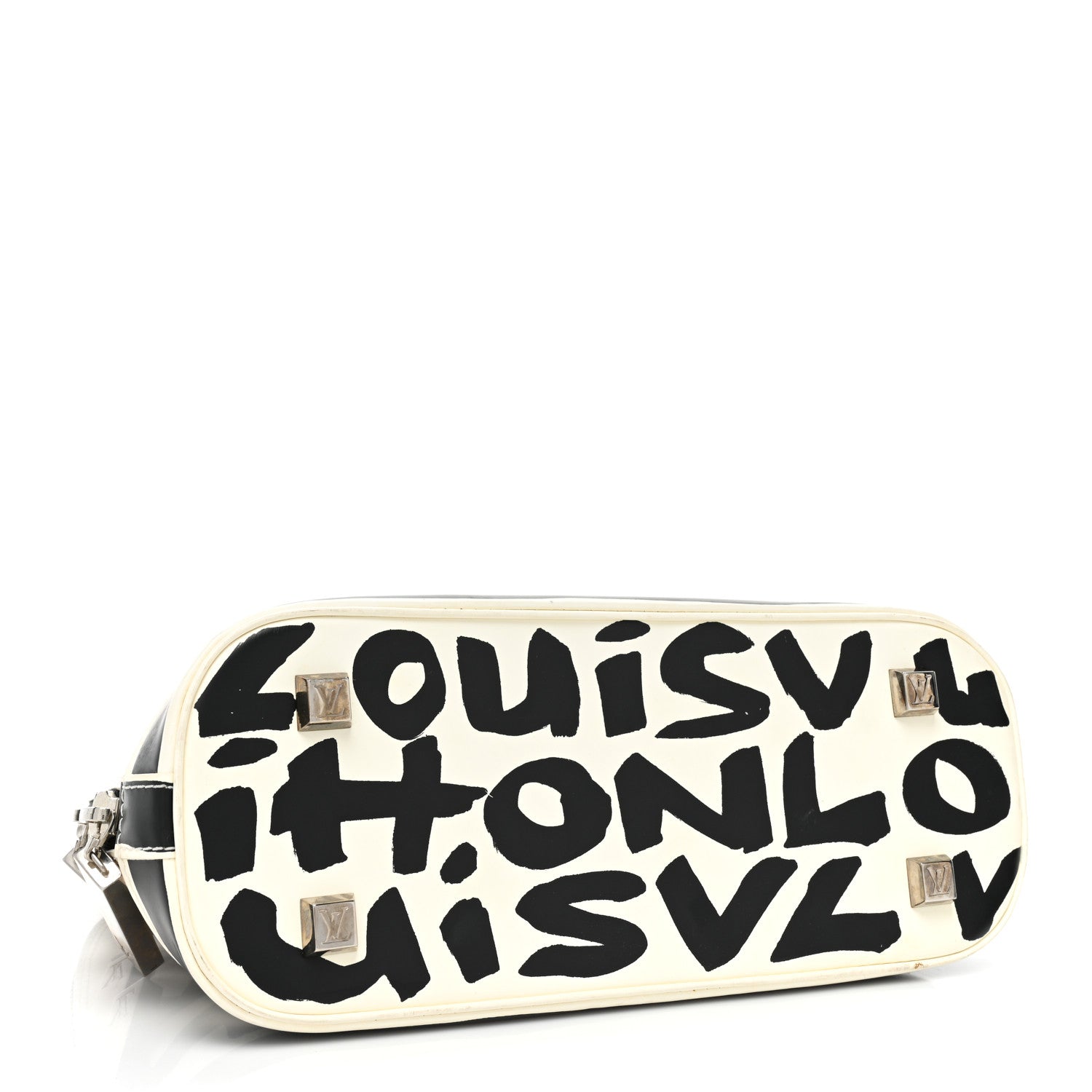 Louis Vuitton Graffiti Alma MM Black 5 of 13