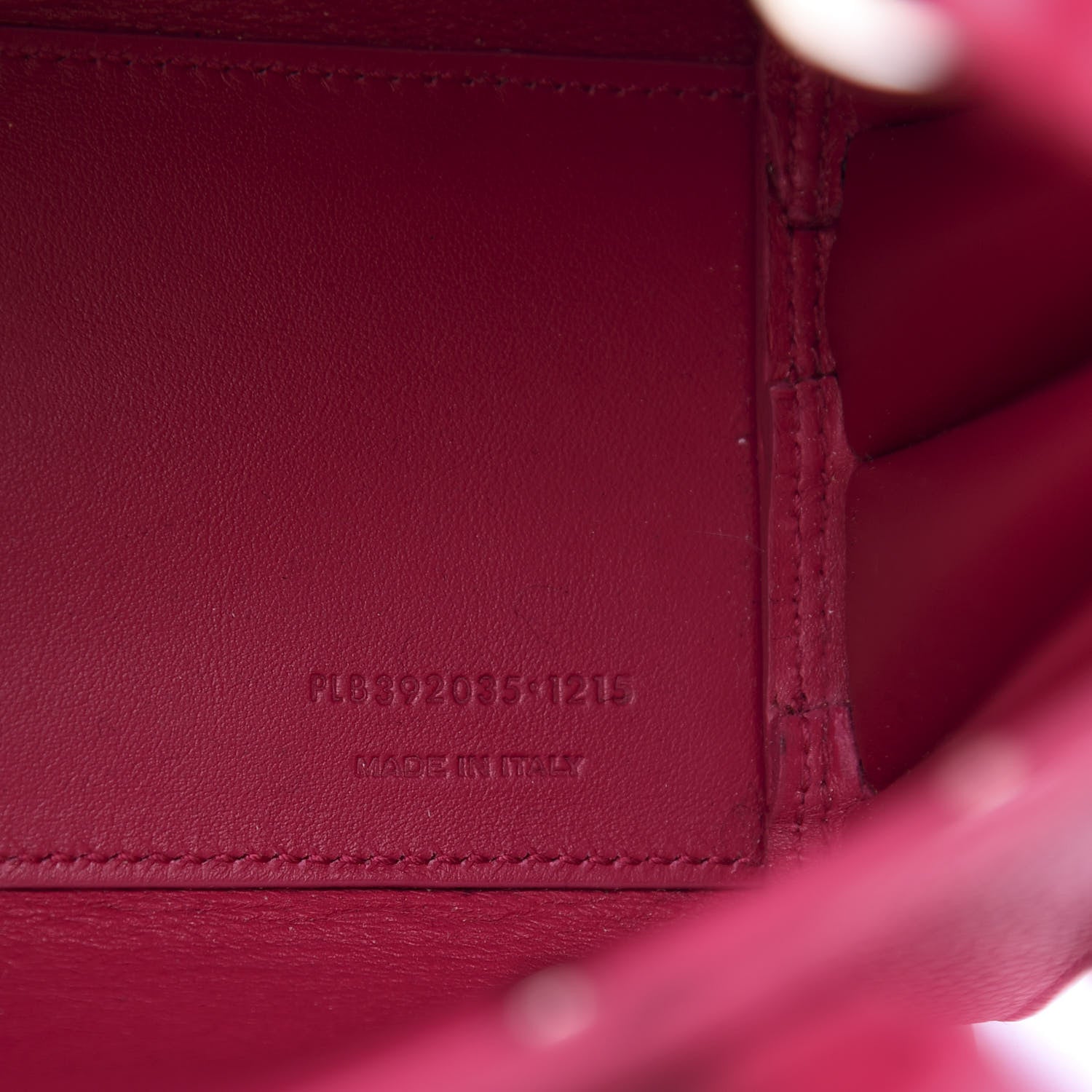 Saint Laurent Grained Calfskin Nano Sac De Jour Fuchsia 6 of 12