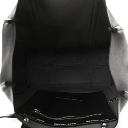 Marc Jacobs Grained Calfskin The Tag Tote Black 5 of 11