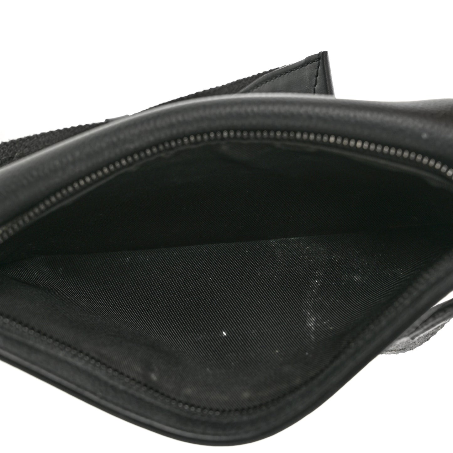Grained Calfskin Aerogram Slingbag Black