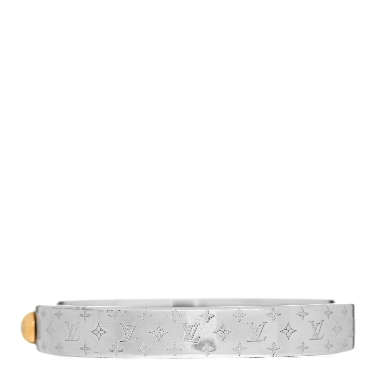 Palladium Monogram Nanogram Cuff S Silver
