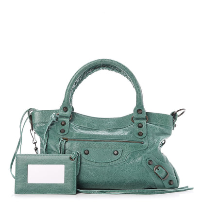 Balenciaga Agneau Classic Hardware First Vert Sauge 1 of 7