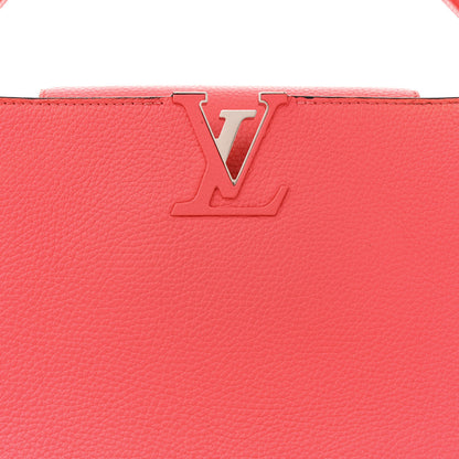 Louis Vuitton Taurillon Capucines MM Rose Litchi 7 of 17