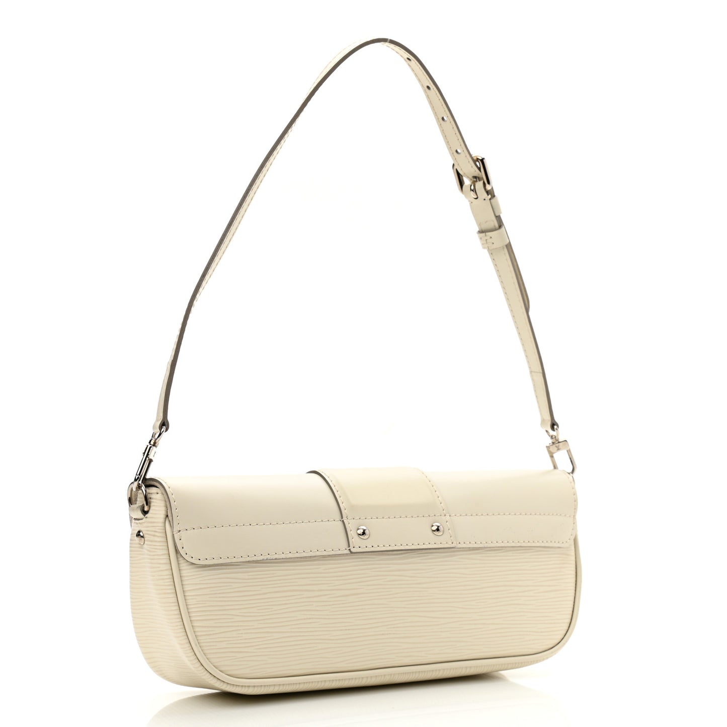 Epi Montaigne Clutch Ivory