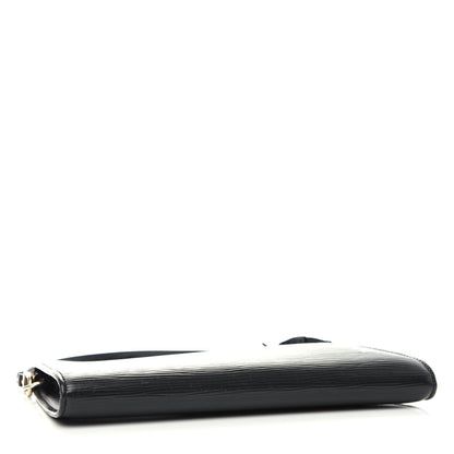 Louis Vuitton Epi Pochette Accessories 24 Black 4 of 11