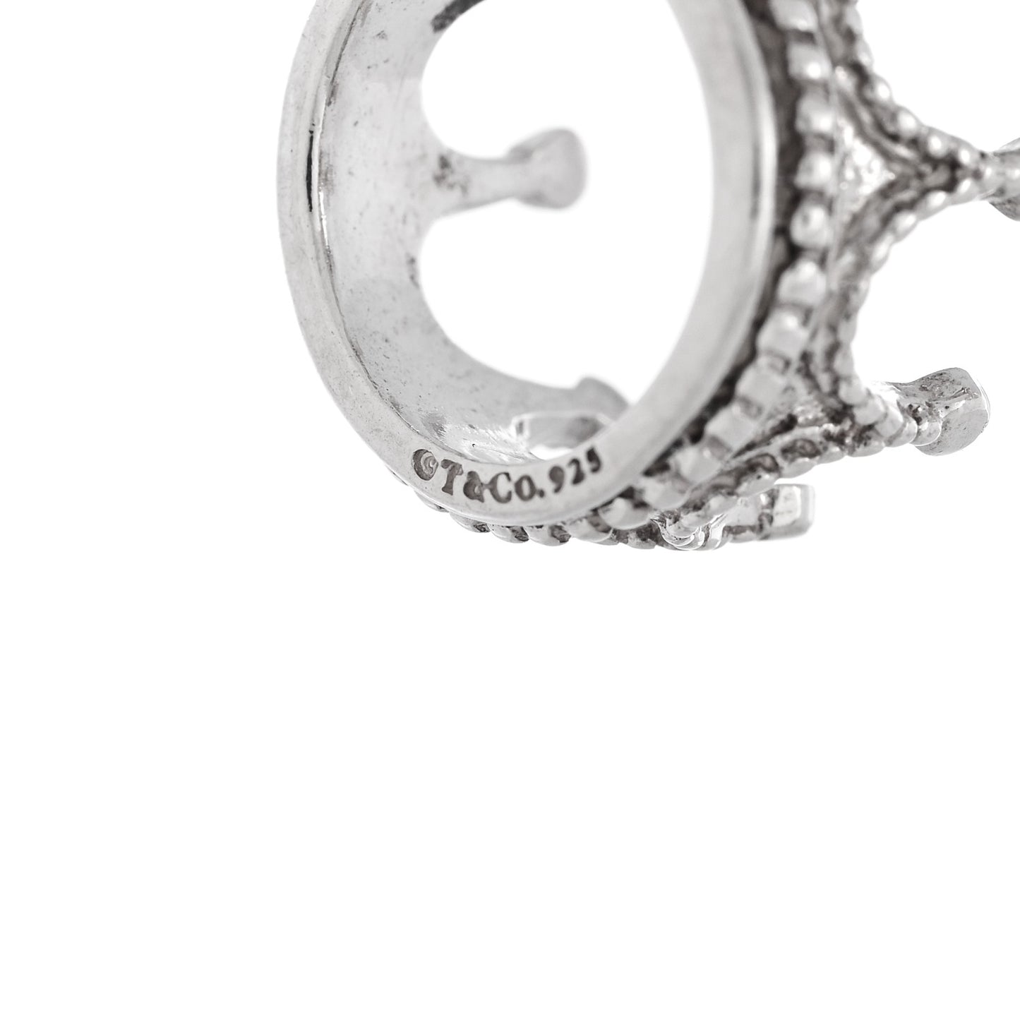 Sterling Silver Crown Charm