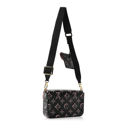 Louis Vuitton Monogram Fall For You Felicie Strap & Go Black 3 of 9