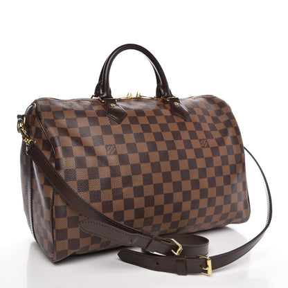Louis Vuitton Damier Ebene Speedy Bandouliere 35 4 of 9