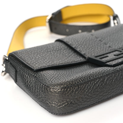 Fendi Cuoio Romano Lux Enamel Selleria Belt Baguette Bag Graphite 8 of 9
