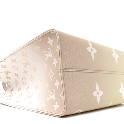 Louis Vuitton Monogram Giant Spring In The City OnTheGo MM Sunset Kaki 8 of 9
