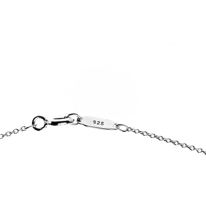 Tiffany Sterling Silver Notes Bar Pendant Necklace 5 of 6