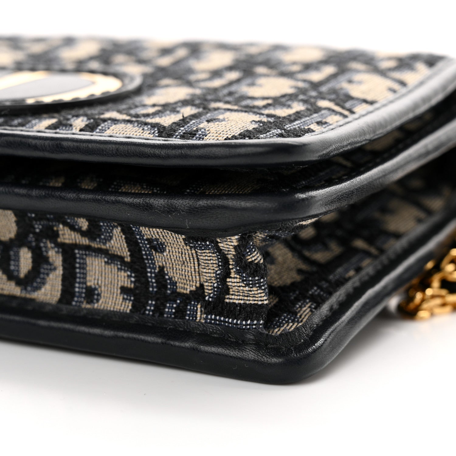 Christian Dior Oblique 30 Montaigne 2-In-1 Pouch Blue 9 of 13