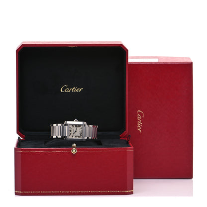 Cartier Stainless Steel 25mm Tank Francaise Quartz Watch 5 of 5