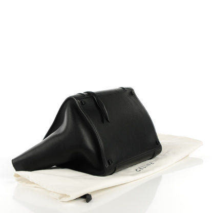 Celine Supple Calfskin Medium Phantom Luggage Black 4 of 7