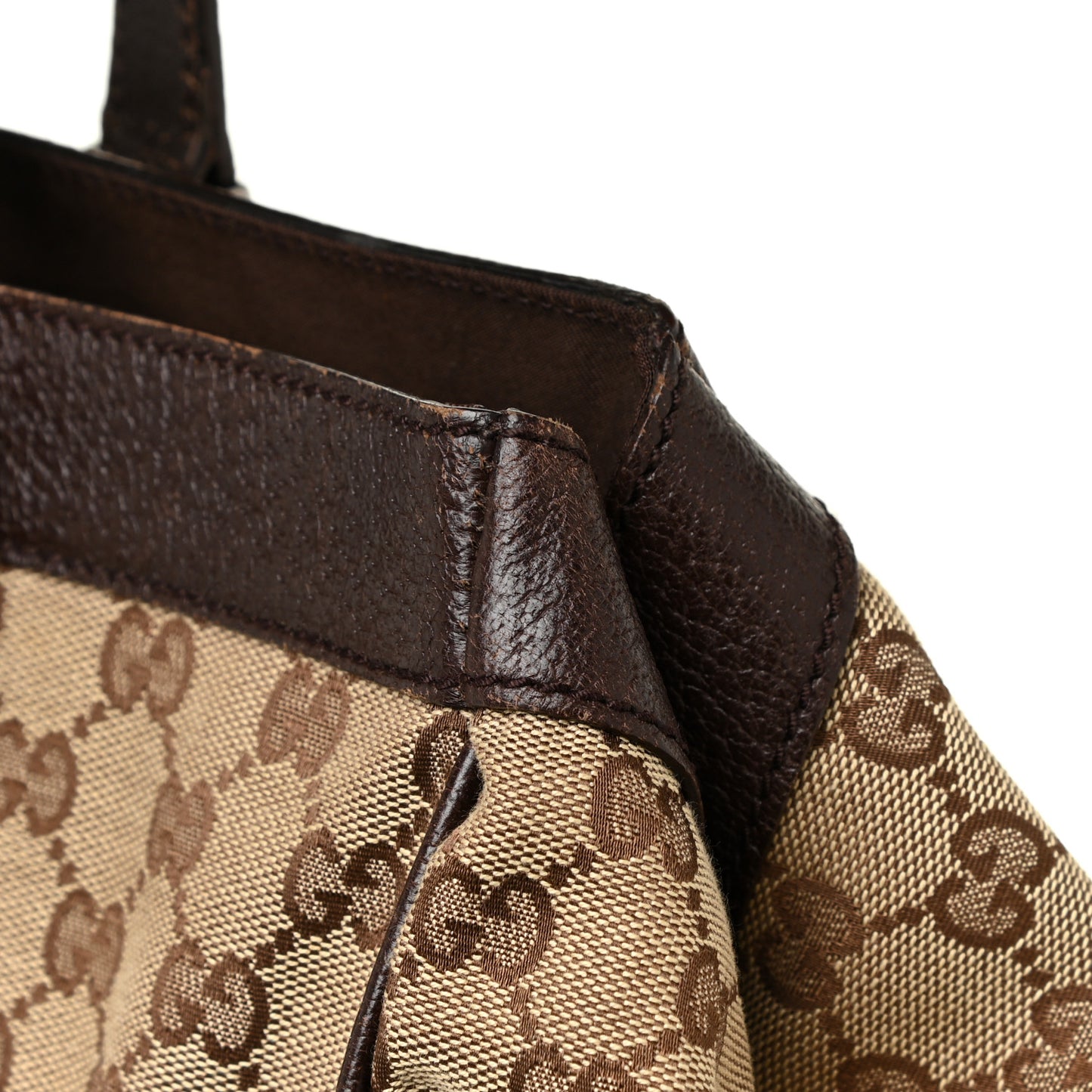 Monogram Large Tote Dark Brown