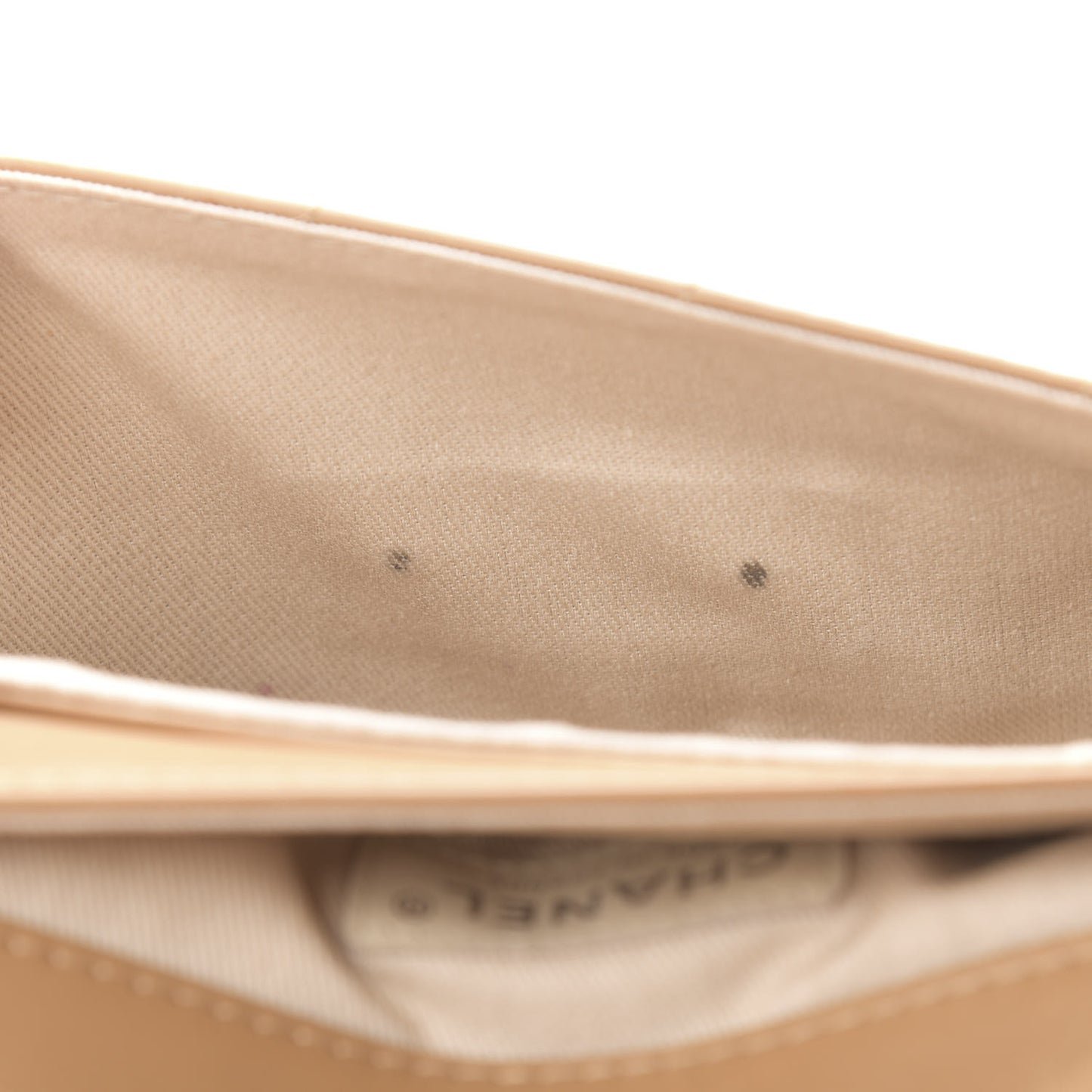 Calfskin Square Stitched Mademoiselle Shoulder Bag Tan
