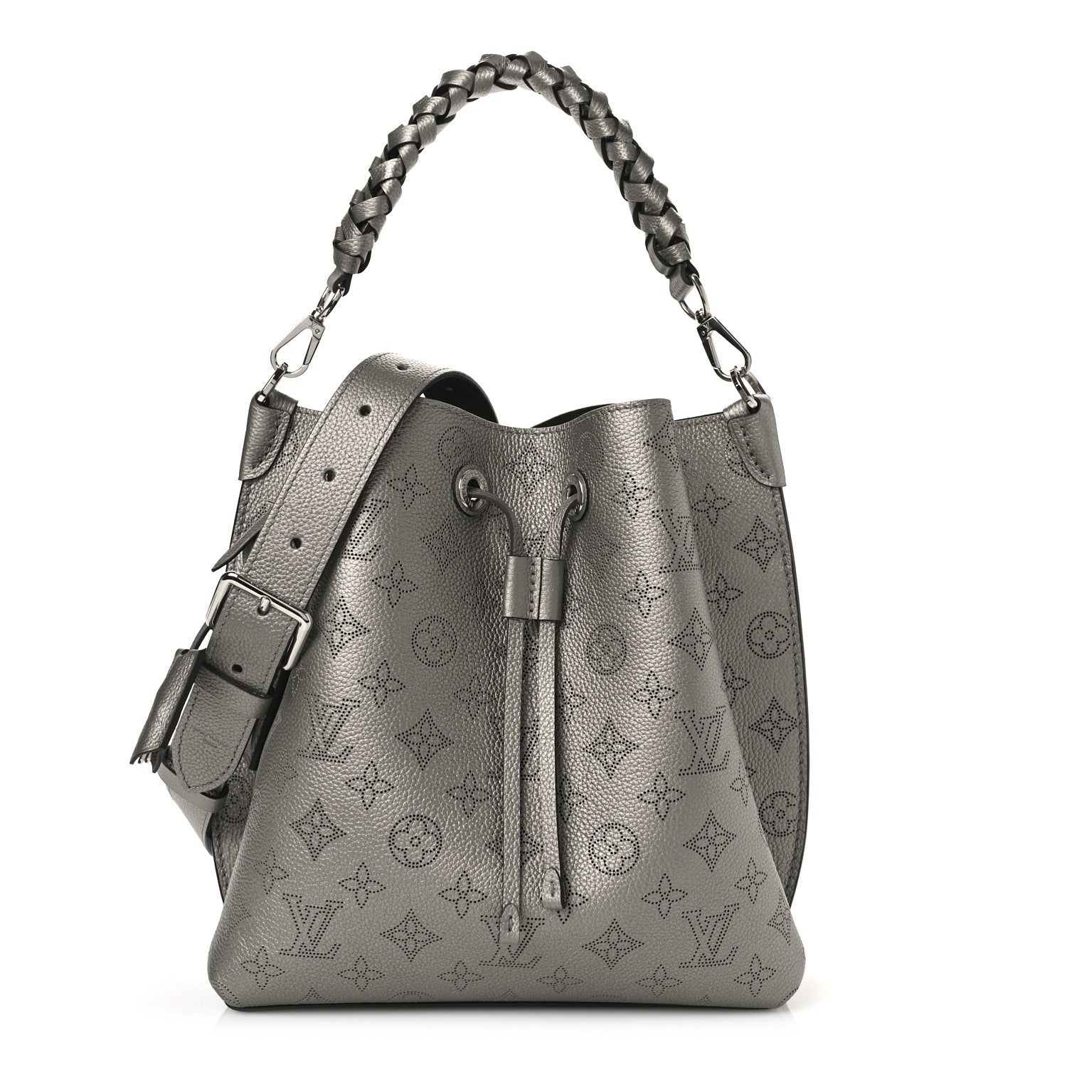 Louis Vuitton Metallic Mahina Muria Gris Souris 1 of 8