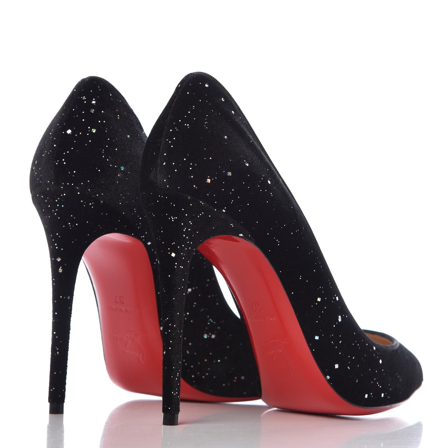 Velvet Galactica Pigalle Follies 100 Pumps 37 Black
