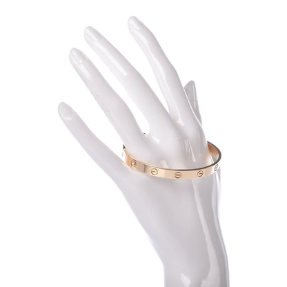 Cartier 18K Yellow Gold LOVE Cuff Bracelet 18 2 of 5