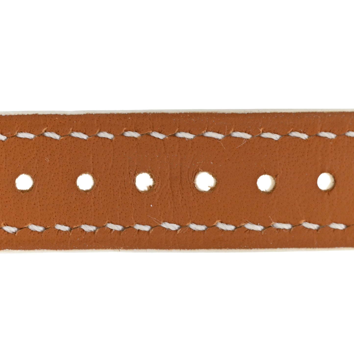 Alligator Heure H Hour Watch 30mm Strap White