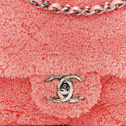 Chanel Lambskin Calfskin Mixed Fibers Quilted Medium Flap Orange 8 of 11