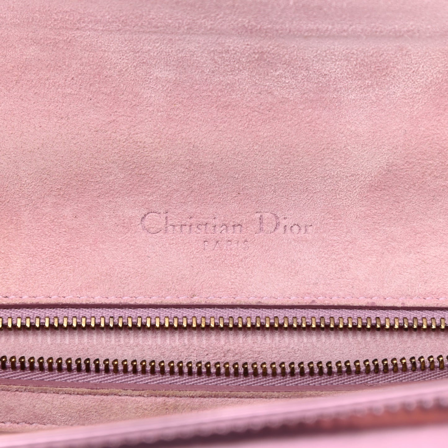 Metallic Patent Studded Small Diorama Flap Bag Pink