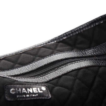 Chanel Coated Canvas Coco Tote Black 8 of 11