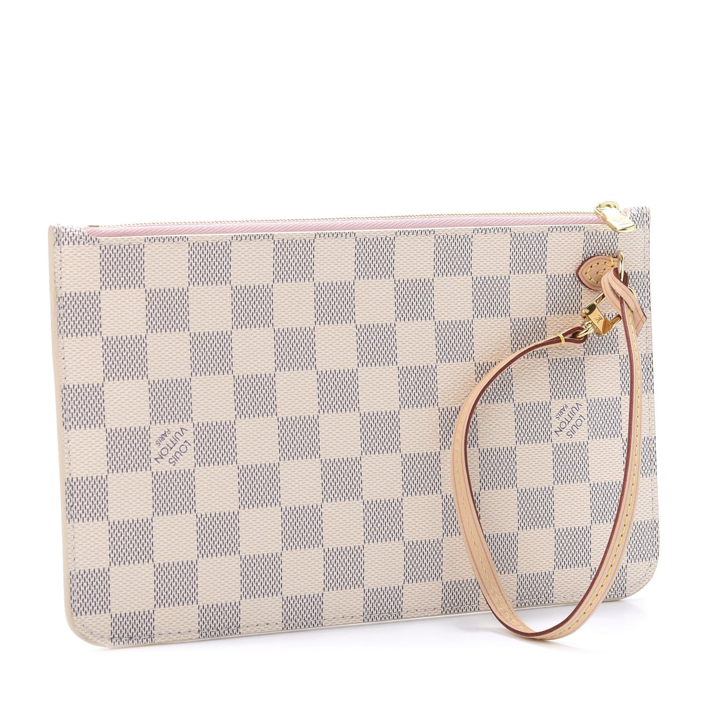 Damier Azur Neverfull MM GM Pochette Rose Ballerine