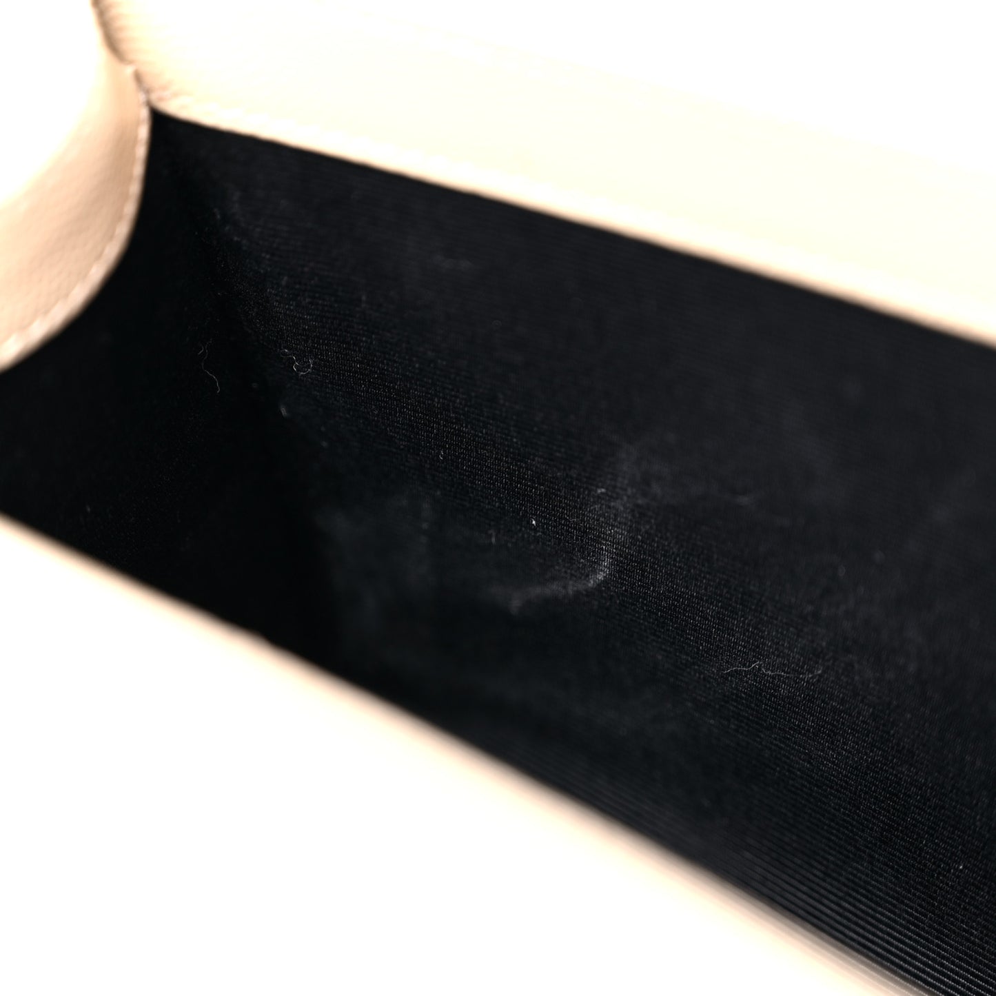 Grain De Poudre Classic Monogram Cassandre Clutch Nude Powder