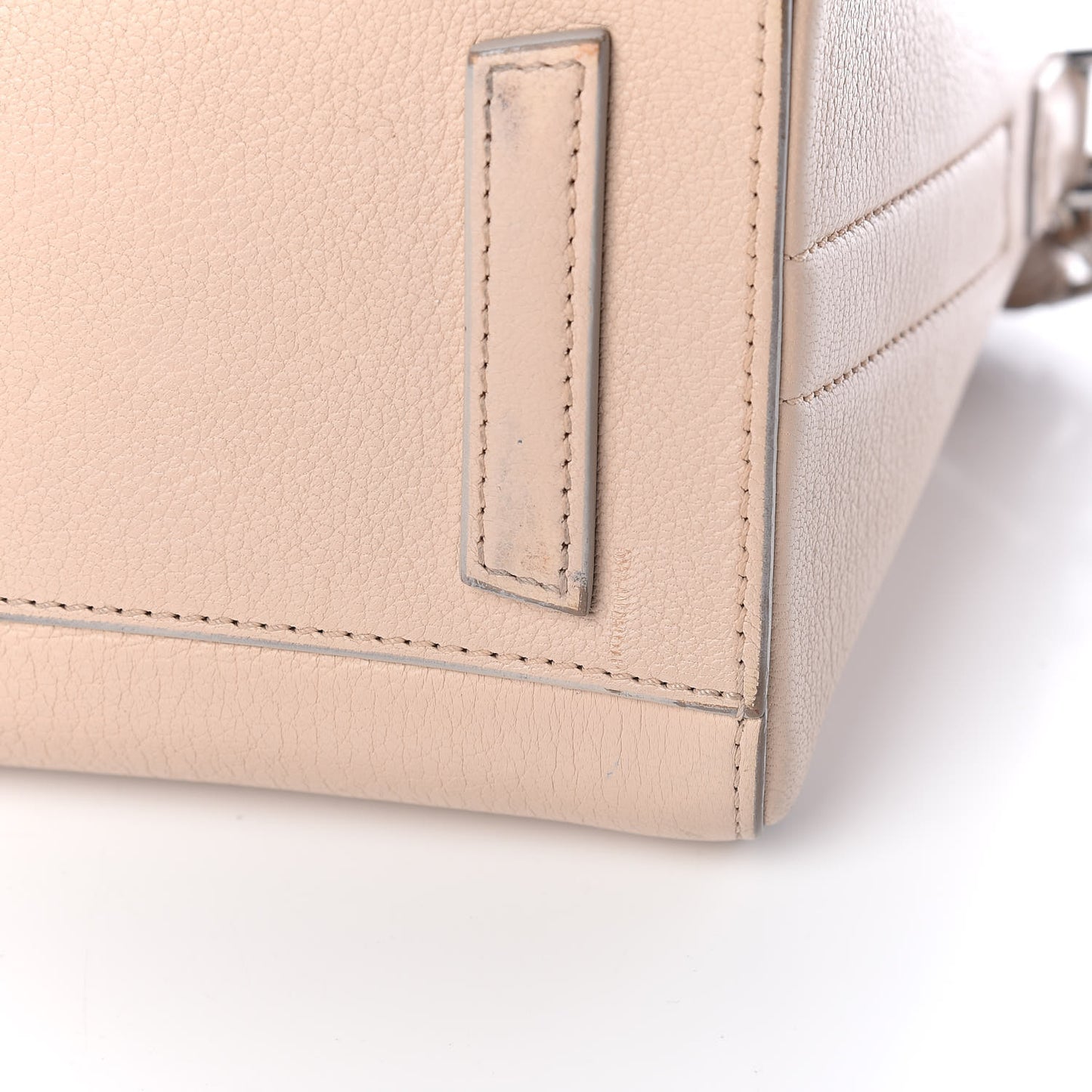 Sugar Goatskin Mini Antigona Nude Pink