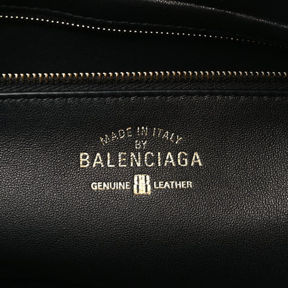 Balenciaga Grained Calfskin Small Carrie Bowling Bag Black 6 of 11