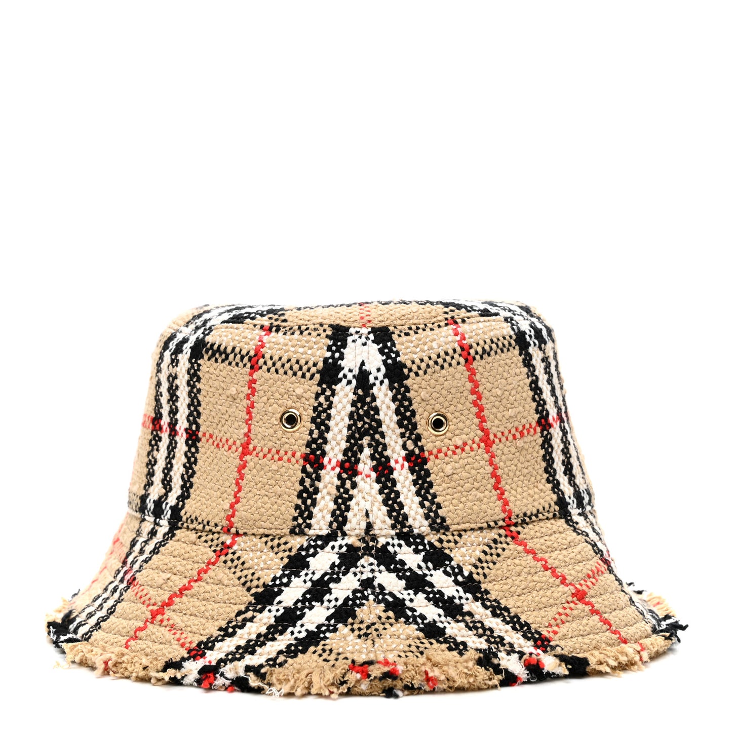 Tweed Check Bucket Hat M Archive Beige
