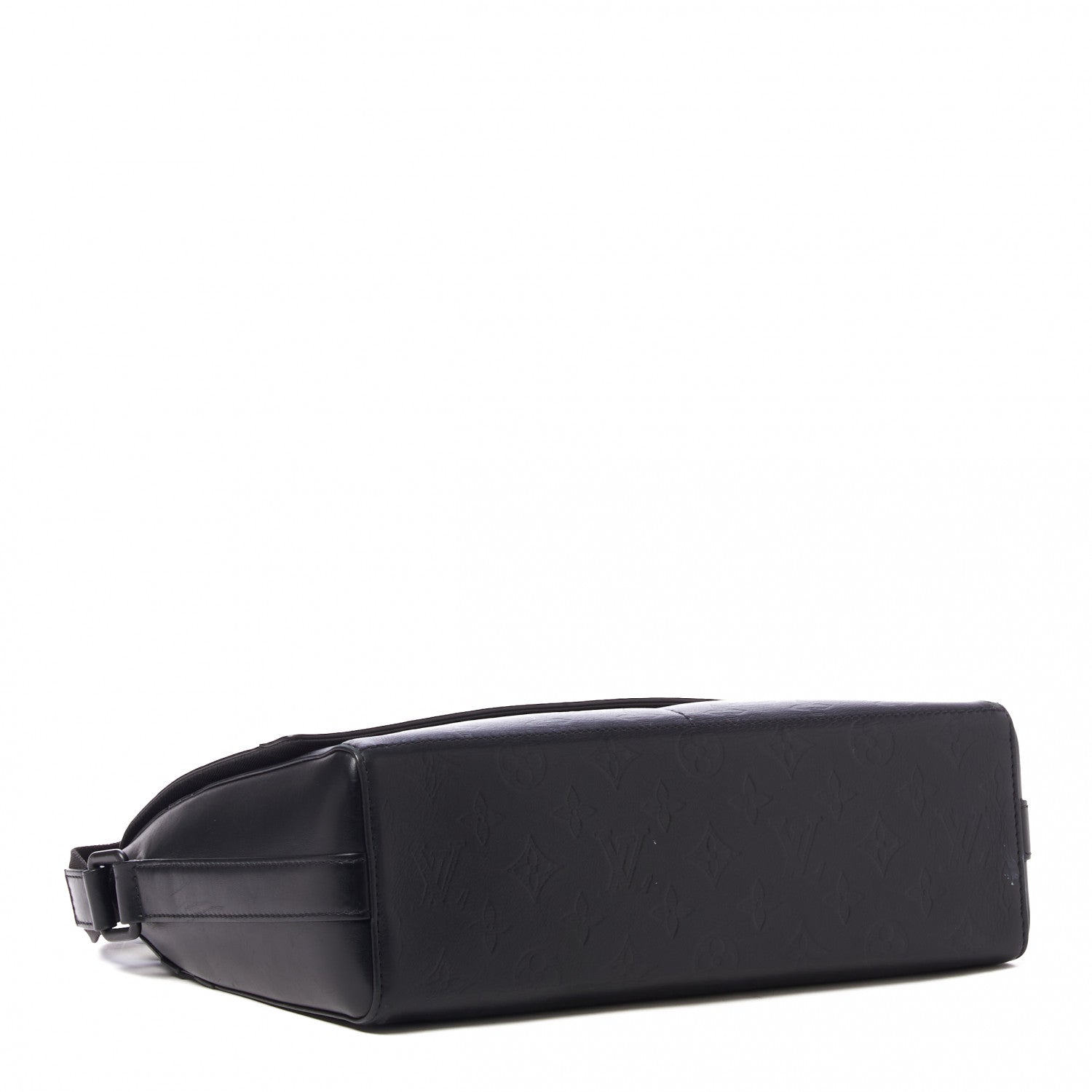 Louis Vuitton Calfskin Monogram Shadow Sprinter Messenger Black 3 of 9