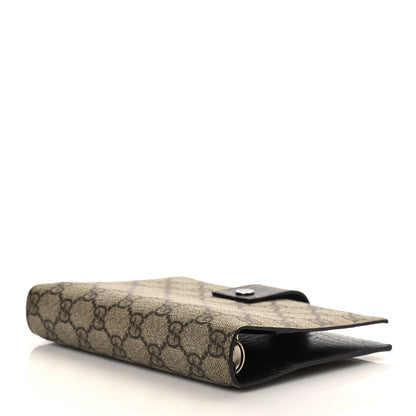 Gucci GG Supreme Monogram Standard Agenda Dark Brown 4 of 6