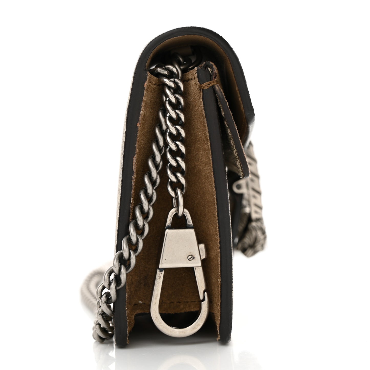 GG Supreme Monogram Super Mini Dionysus Shoulder Bag Taupe