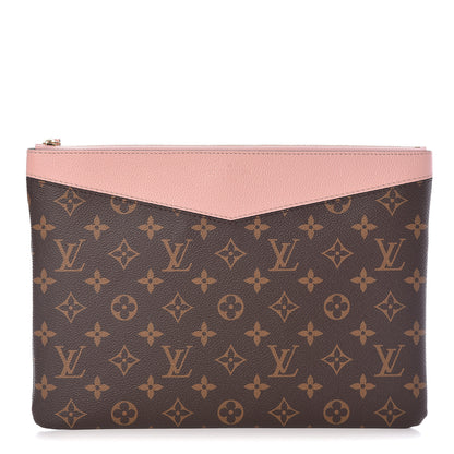 Louis Vuitton Monogram Daily Pouch Rose Poudre 1 of 7
