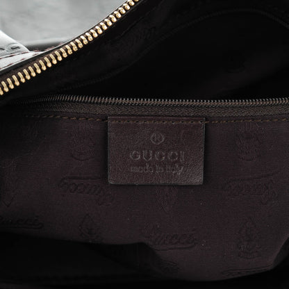 Gucci Guccissima Medium Sukey Hobo Dark Brown 6 of 7