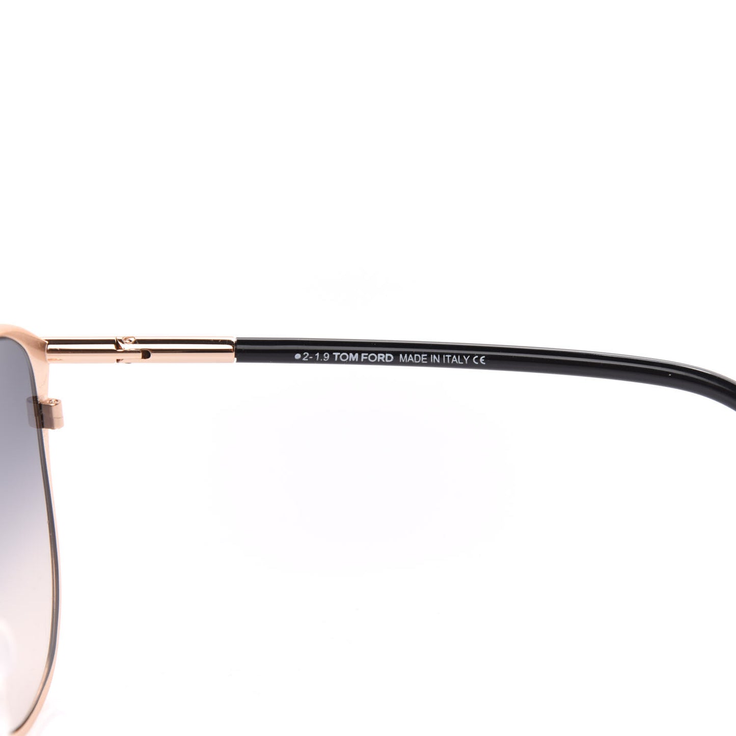 Penelope Vintage Round Sunglasses TF320 Black