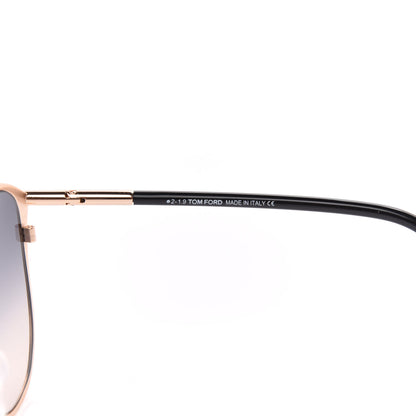 Tom Ford Penelope Vintage Round Sunglasses TF320 Black 5 of 8