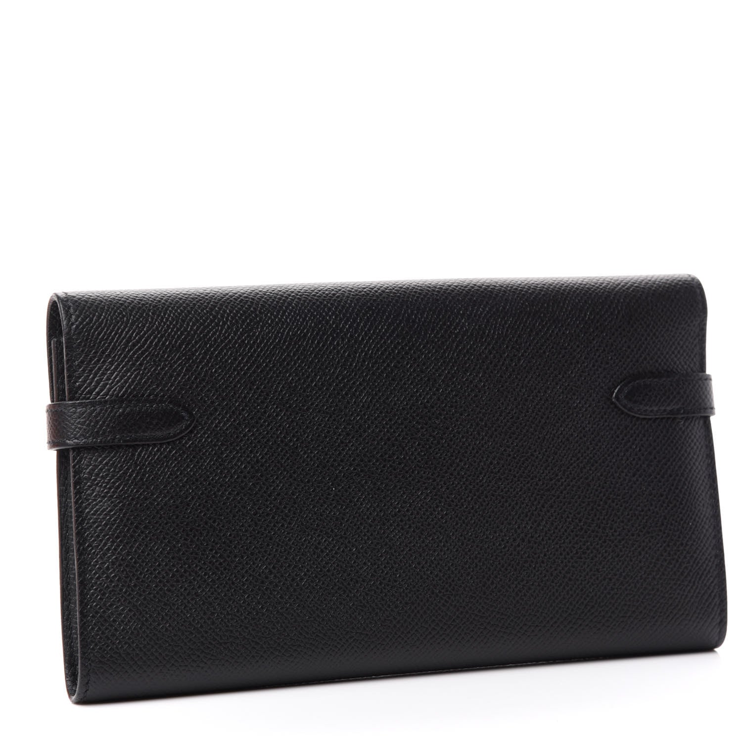Hermes Epsom Kelly Longue Wallet Black 3 of 7