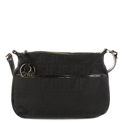 Fendi Zucca Chef Crossbody Bag Black 1 of 9