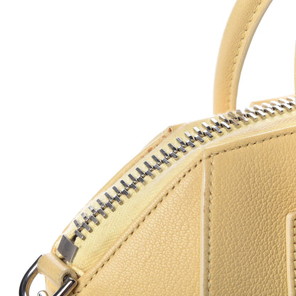 Givenchy Sugar Goatskin Mini Antigona Yellow 12 of 22