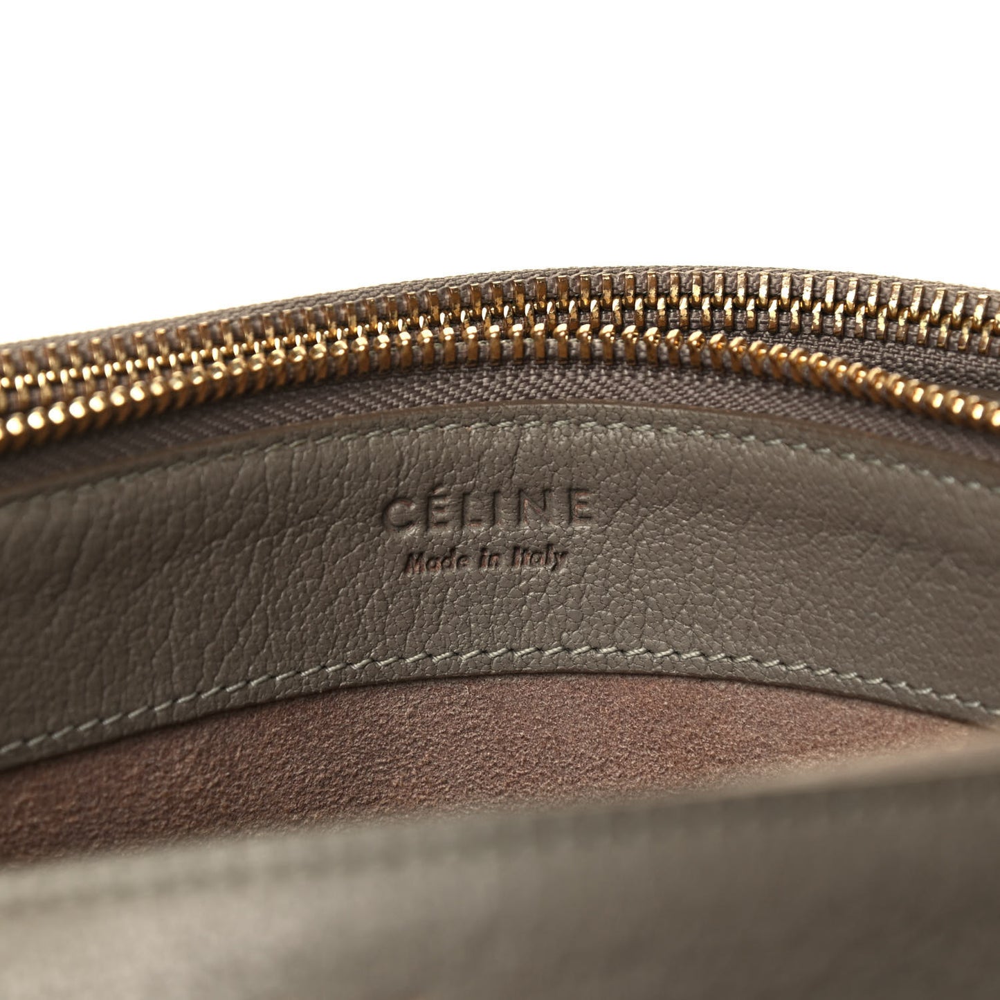 Goatskin Large Trio Crossbody Bag Taupe